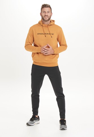 ENDURANCE Athletic Sweatshirt in Yellow