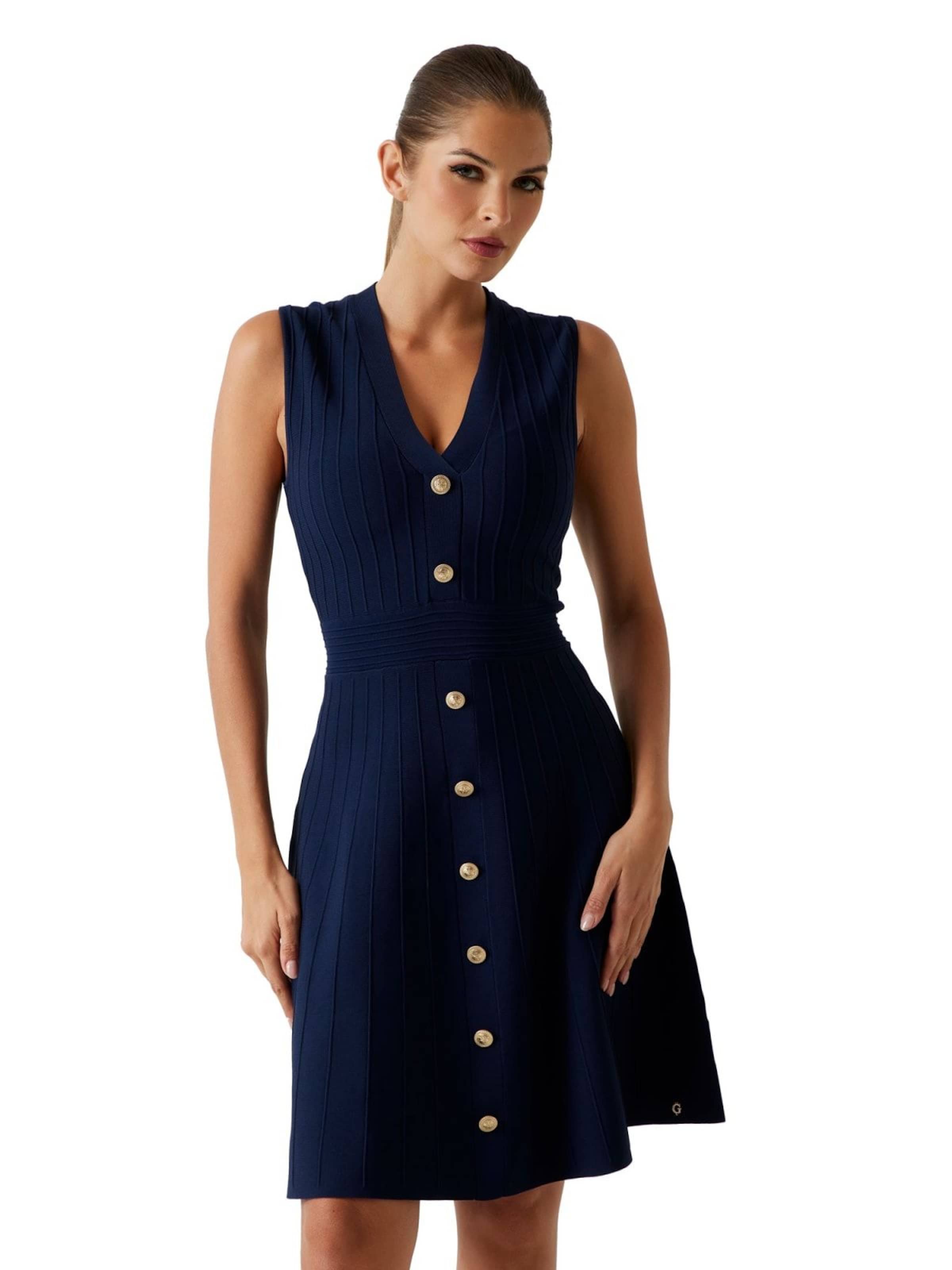 GUESS Abendkleid in Blau: Vorderseite