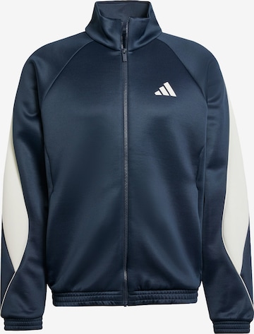mėlyna ADIDAS SPORTSWEAR Sportinis džemperis 'Stadium': priekis