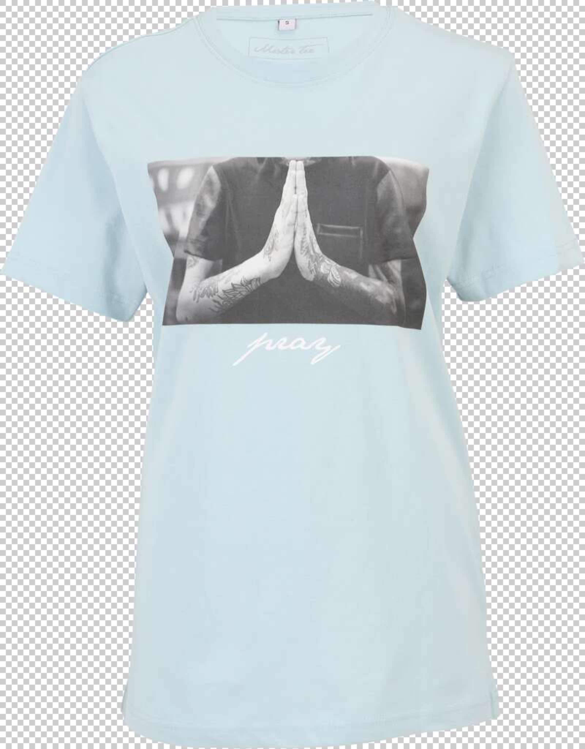 Mister Tee - Camisa em azul: frente