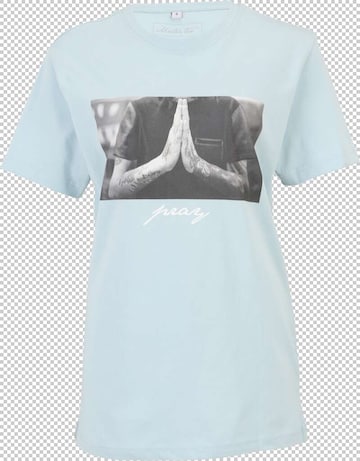 Mister Tee - Camisa em azul: frente