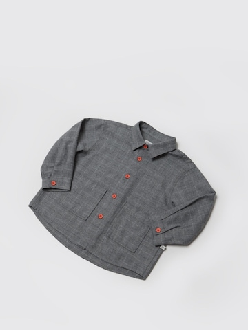 Maru + Bo Shirts 'CHECKED SHIRT WITH POCKETS' i grå