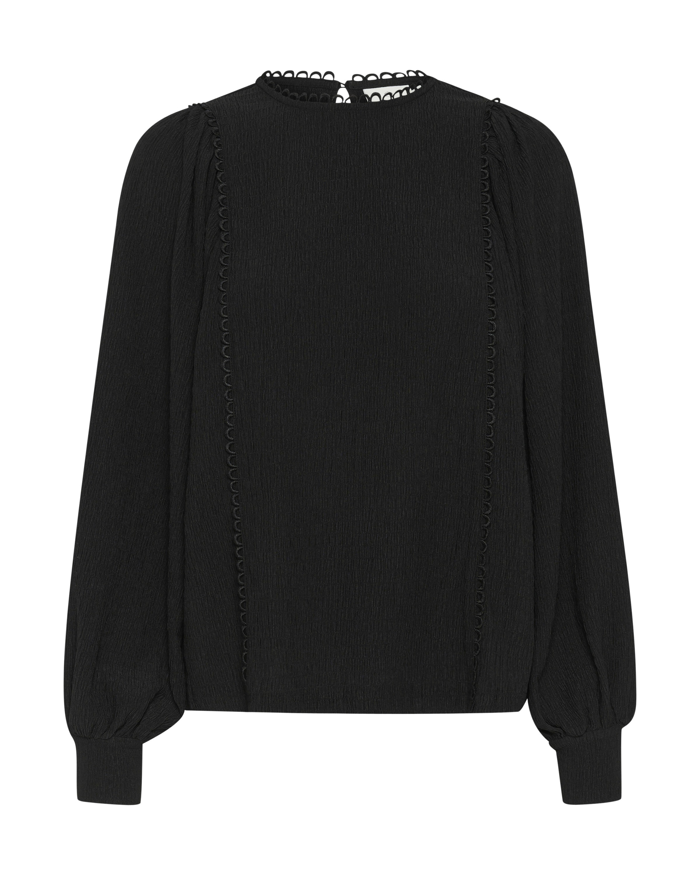 Kaffe Μπλούζα 'Alva' σε μαύρο: μπροστά