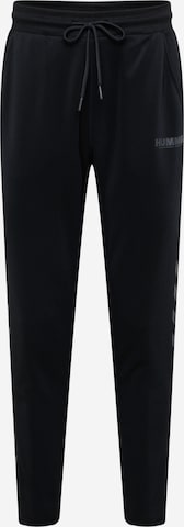 Hummel Športne hlače | črna barva: sprednja stran