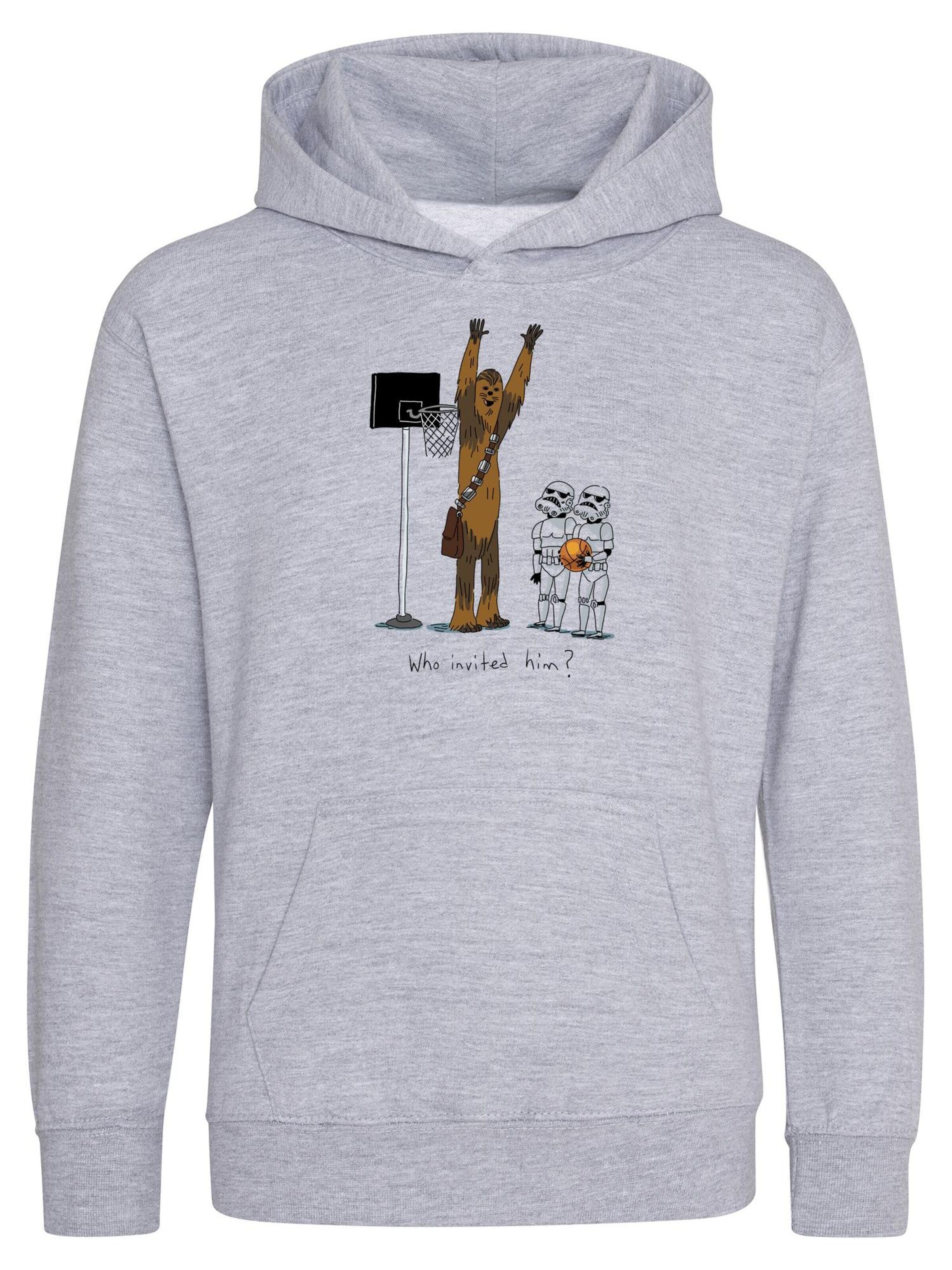 STAR WARS Sweatshirt in Grey: front