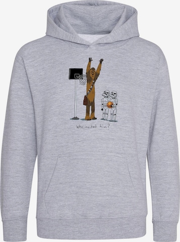 STAR WARS Sweatshirt in Grey: front