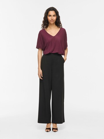 VILA T-Shirt 'VIPlis' in Lila