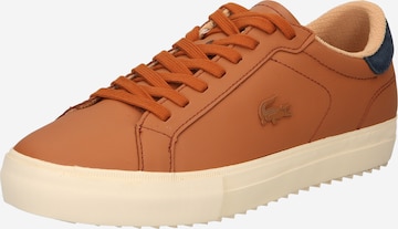 LACOSTE Sneakers 'POWERCOURT' in Brown: front