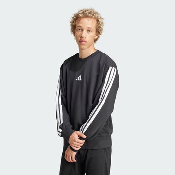 ADIDAS SPORTSWEAR Μπλούζα φούτερ 'Essentials' σε μαύρο: μπροστά