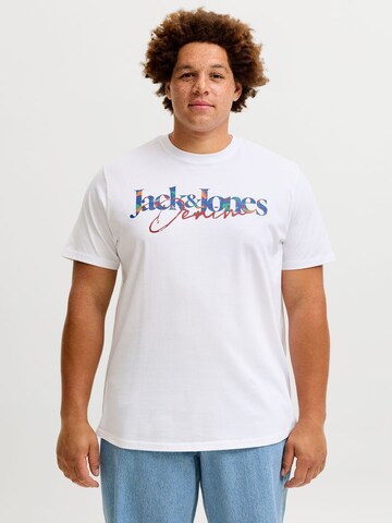 JACK & JONES - Camiseta en blanco: frente