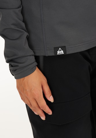 SOS Sportpullover in Grau