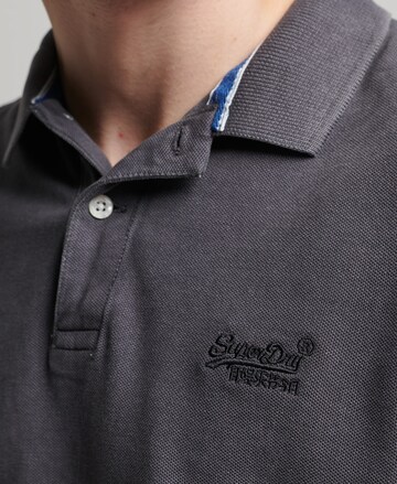 Superdry Tapered Poloshirt in Grau