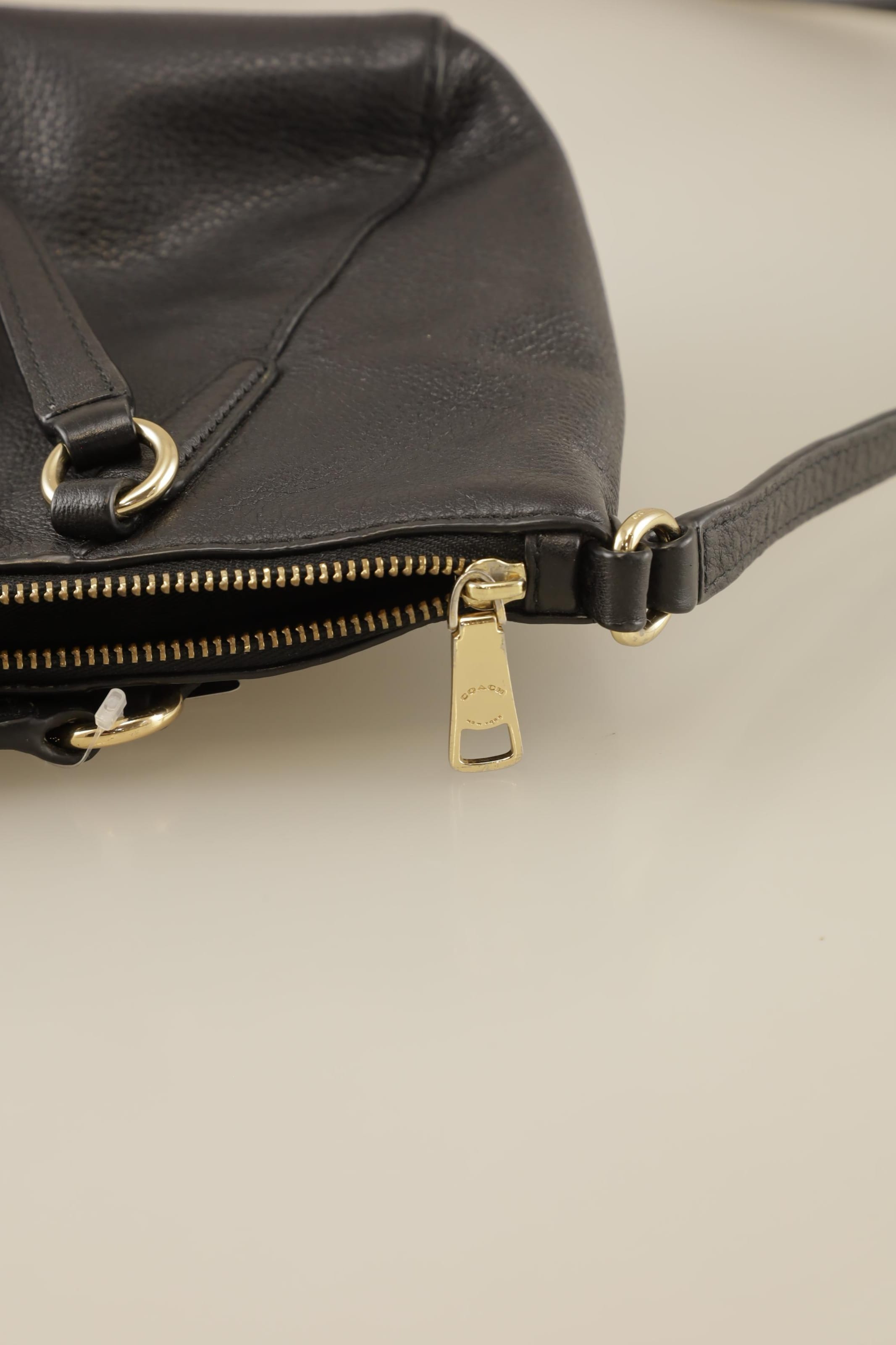 COACH Handtasche klein Leder One Size in Schwarz