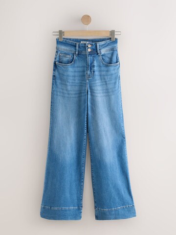 Next Wide Leg Jeans in Blau