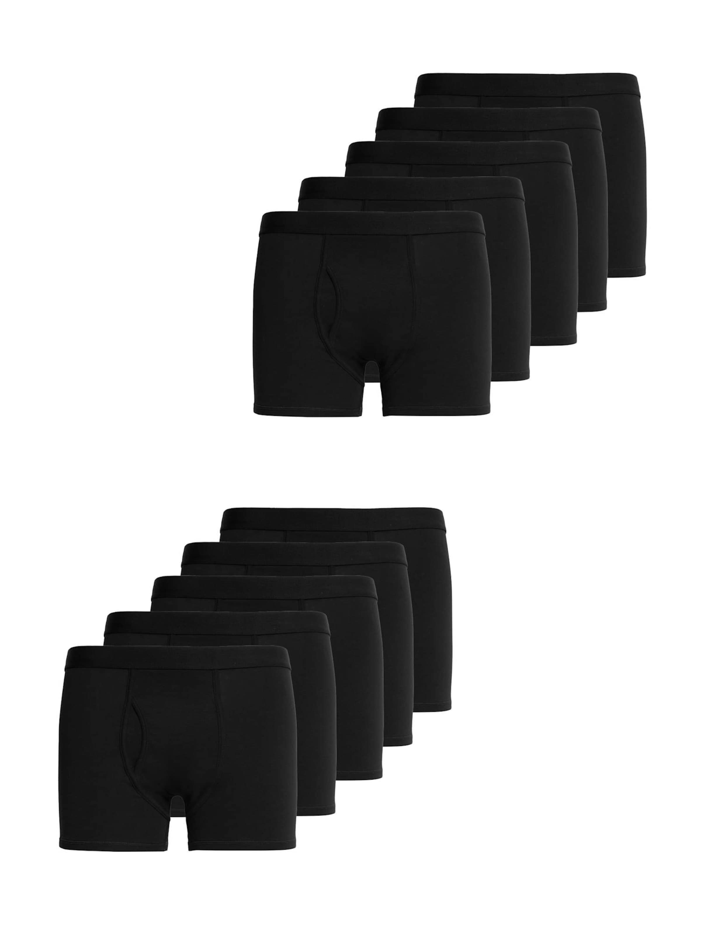 Boxers Marks & Spencer en noir : devant