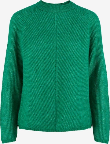Y.A.S Пуловер 'Alva' в зелено: отпред