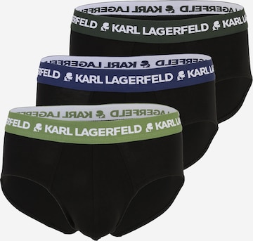 Karl Lagerfeld Alushousut värissä musta: etupuoli