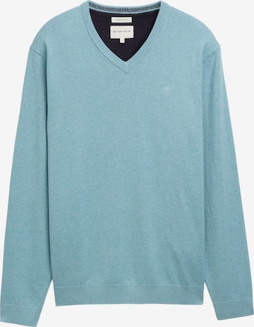 TOM TAILOR Trui in Blauw: voorkant