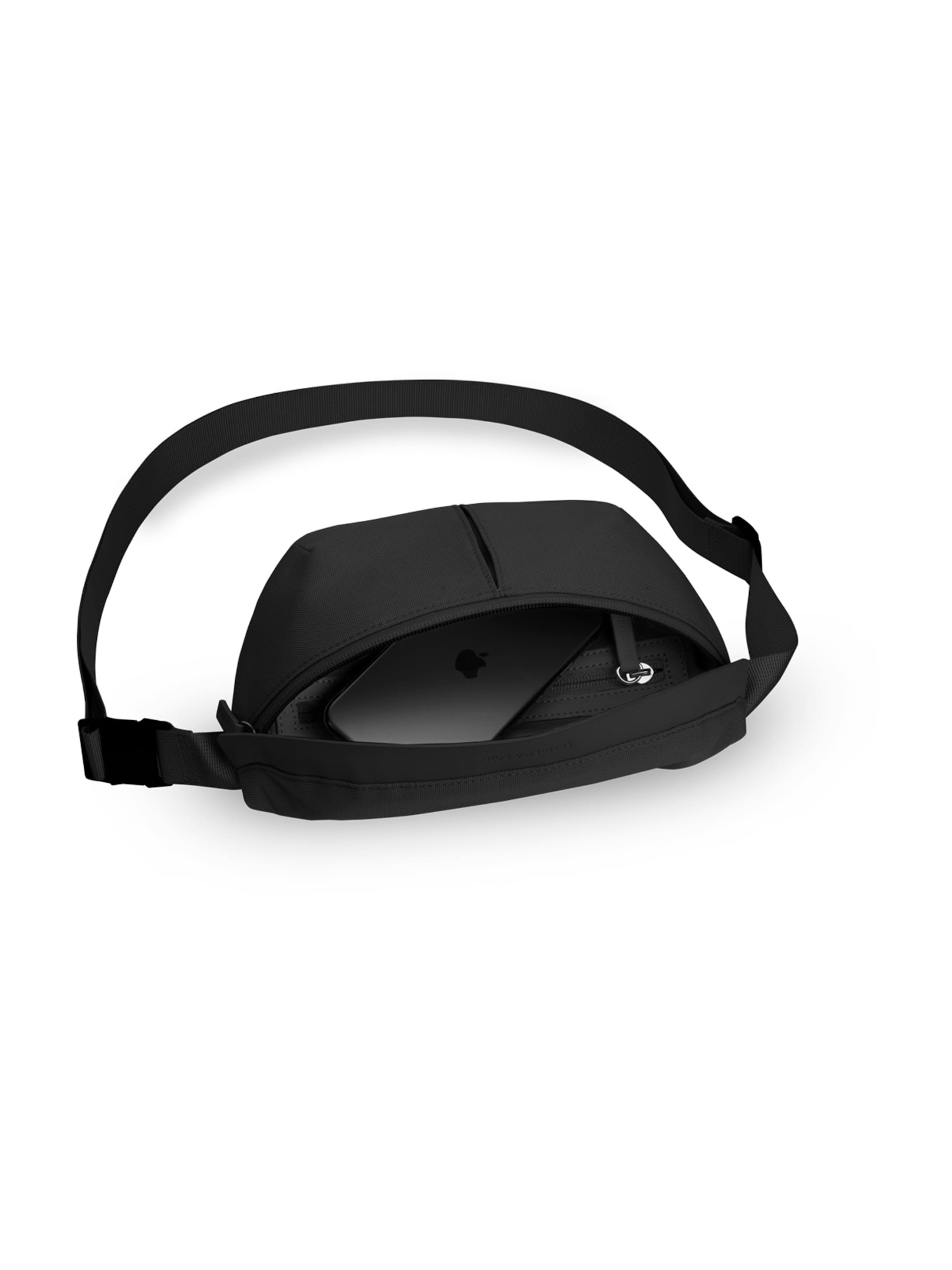 Kapten & Son Τσαντάκι μέσης 'Sveg All Black' σε μαύρο