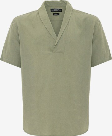 Antioch Shirt in Groen: voorkant