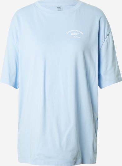 ROXY Funkcionalna majica 'ESSENTIAL ENERGY EVERYDAY' | svetlo modra / off-bela barva, Prikaz izdelka