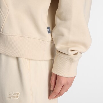 new balance Sweatshirt 'Flower' in Braun