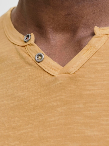 JACK & JONES Regular fit Shirt 'JJESPLIT' in Geel