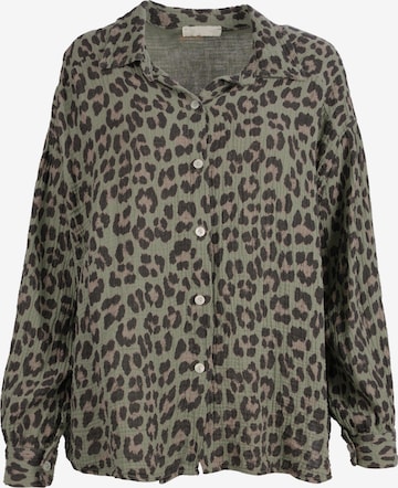 Chemisier 'Leo Queen' Seasons of April en vert : devant