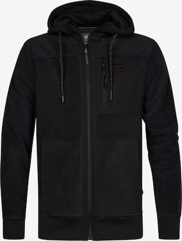 Petrol Industries Collegetakki värissä musta: etupuoli