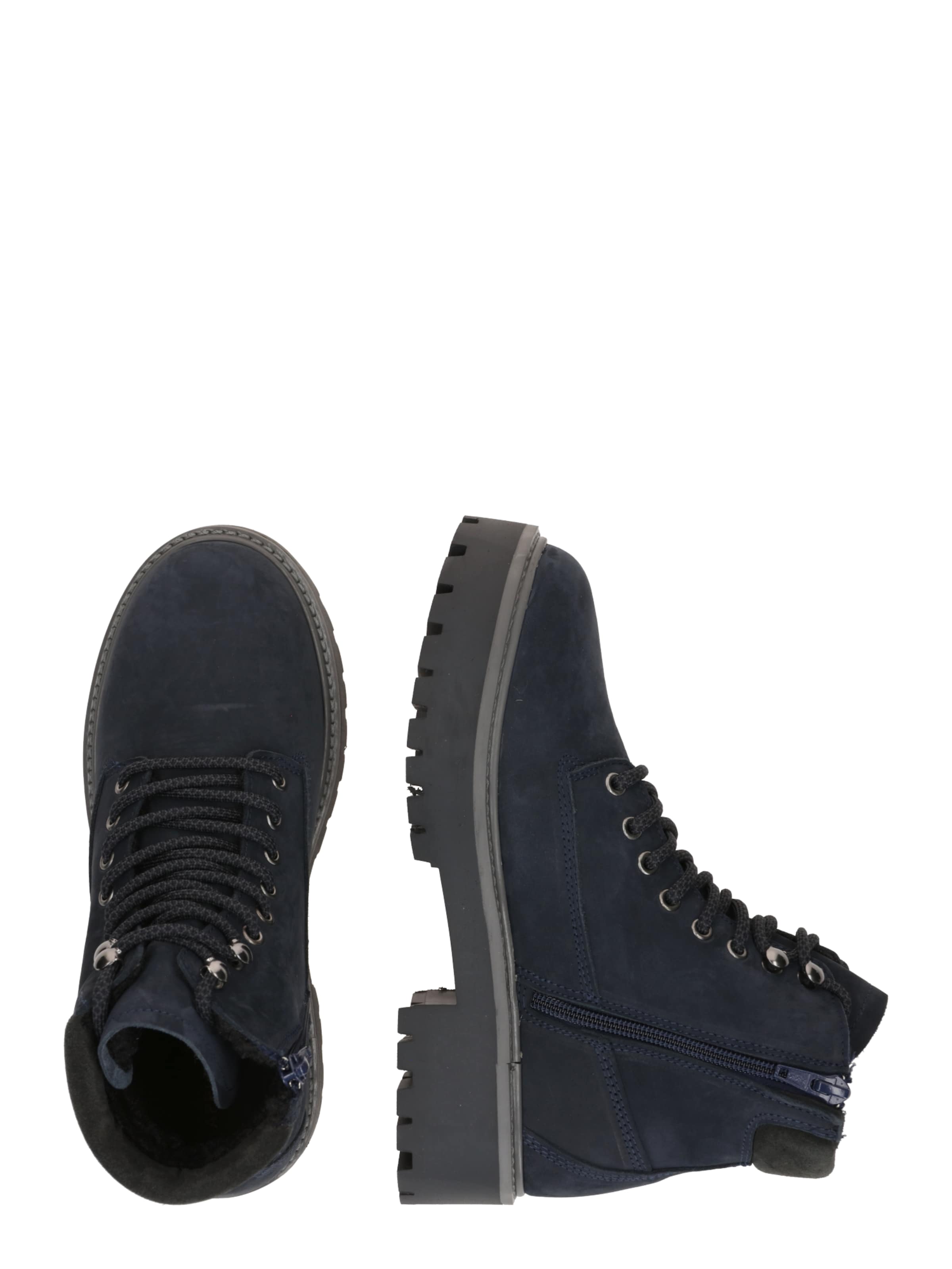 mėlyna Apple of Eden Suvarstomieji kulkšnis dengiantys batai 'FRANCES'