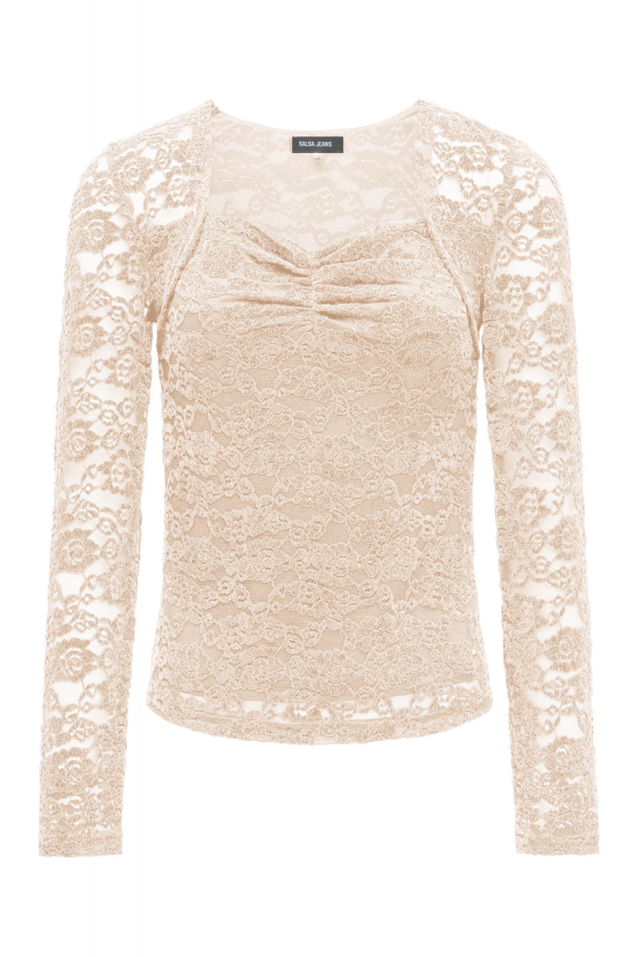 Salsa Jeans Trui in Beige: voorkant