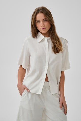 My Essential Wardrobe Bluse 'MWDias' in Weiß: Vorderseite