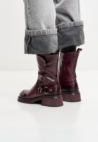 CESARE GASPARI Boots in Rood