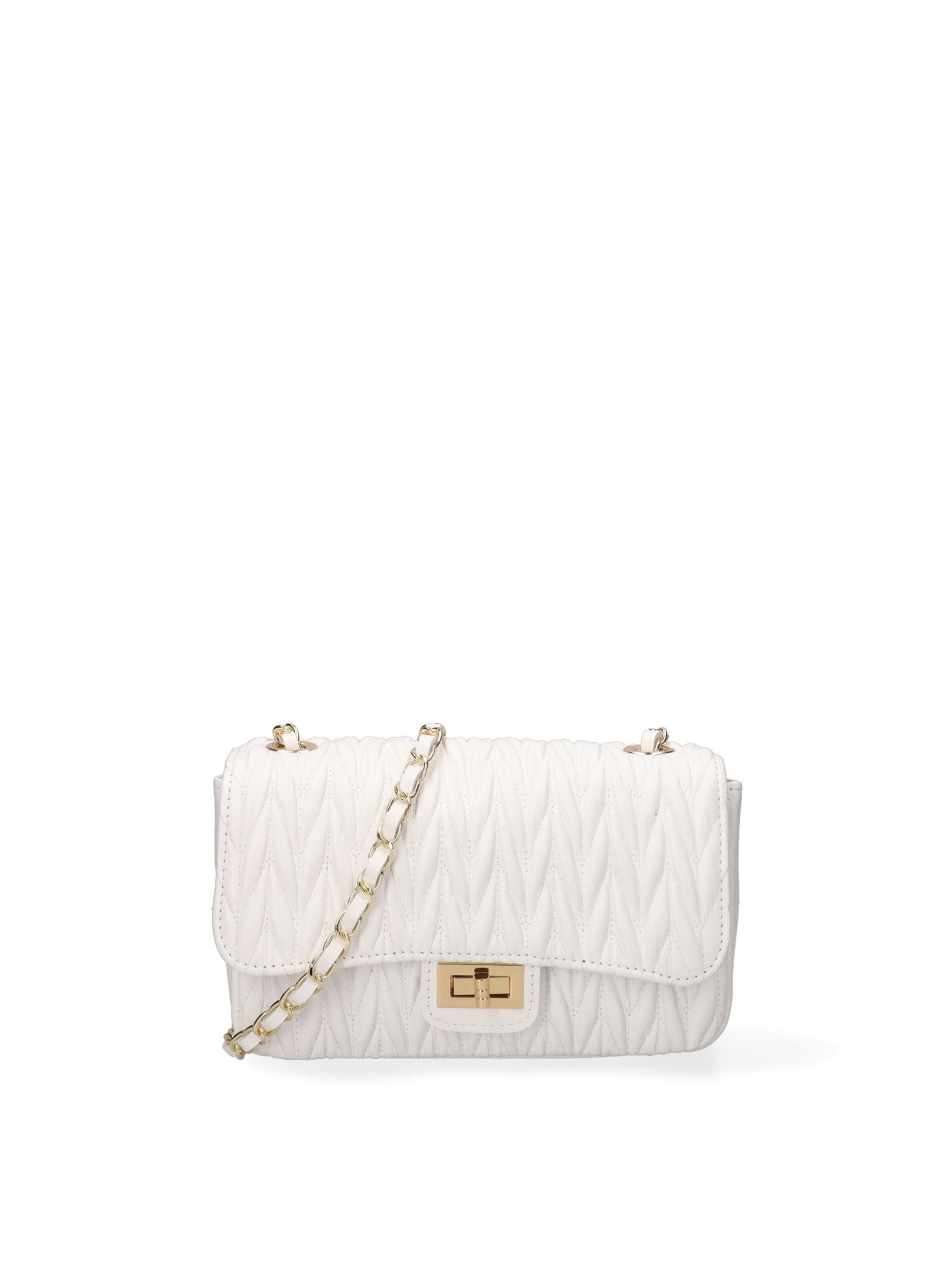 Gave Lux Crossbody Bag in White: front