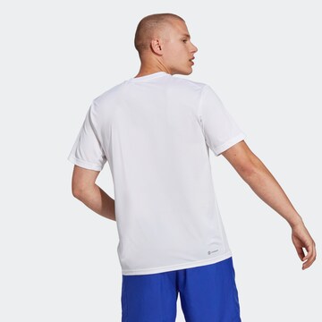 T-Shirt fonctionnel 'Train Essentials' ADIDAS PERFORMANCE en blanc