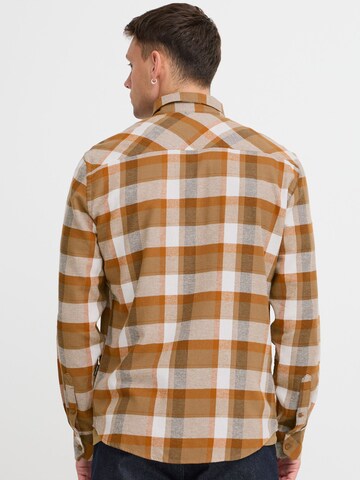 BLEND Regular Fit Hemd in Braun