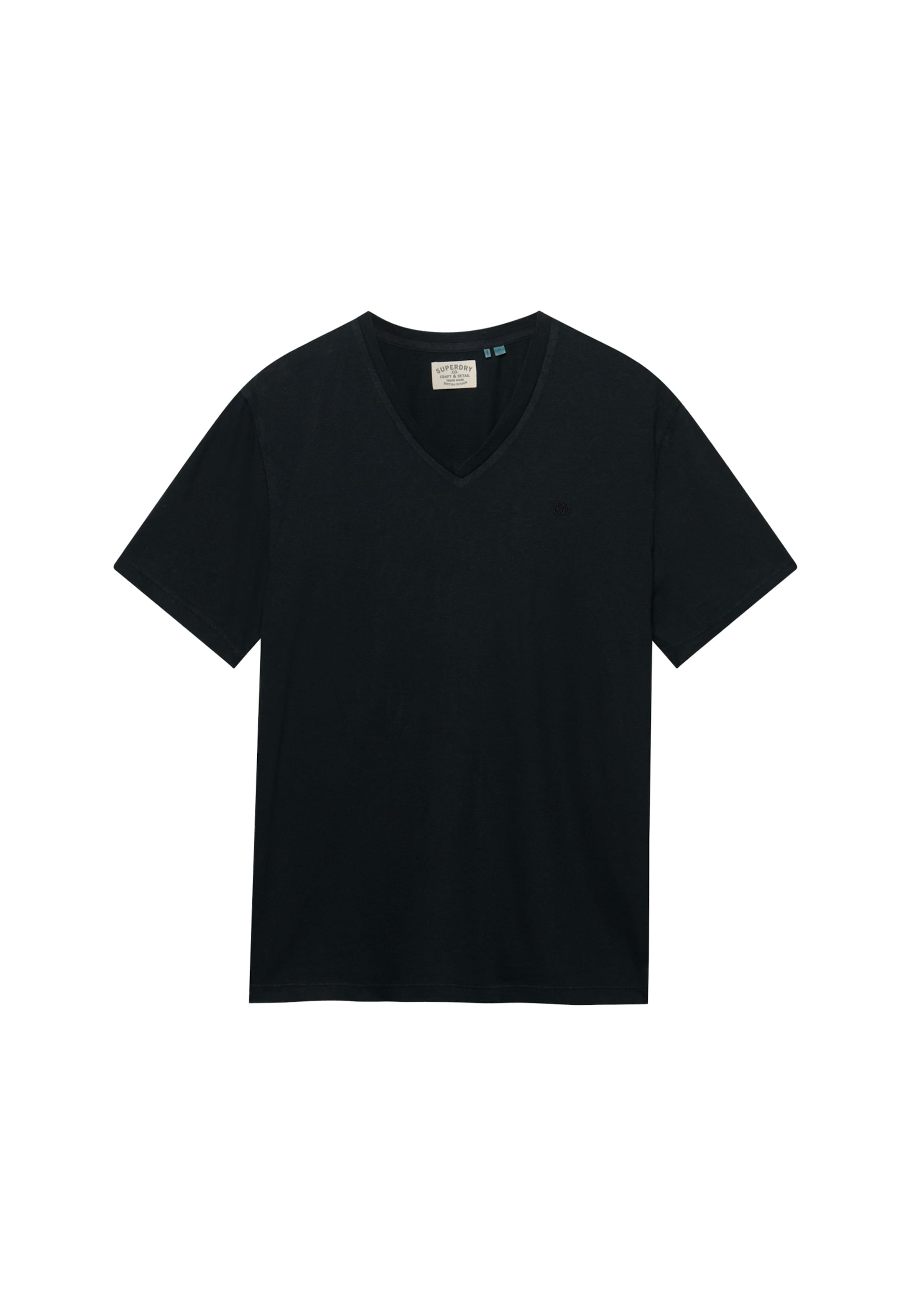 T-Shirt 'Classic' Superdry & Co en noir : devant