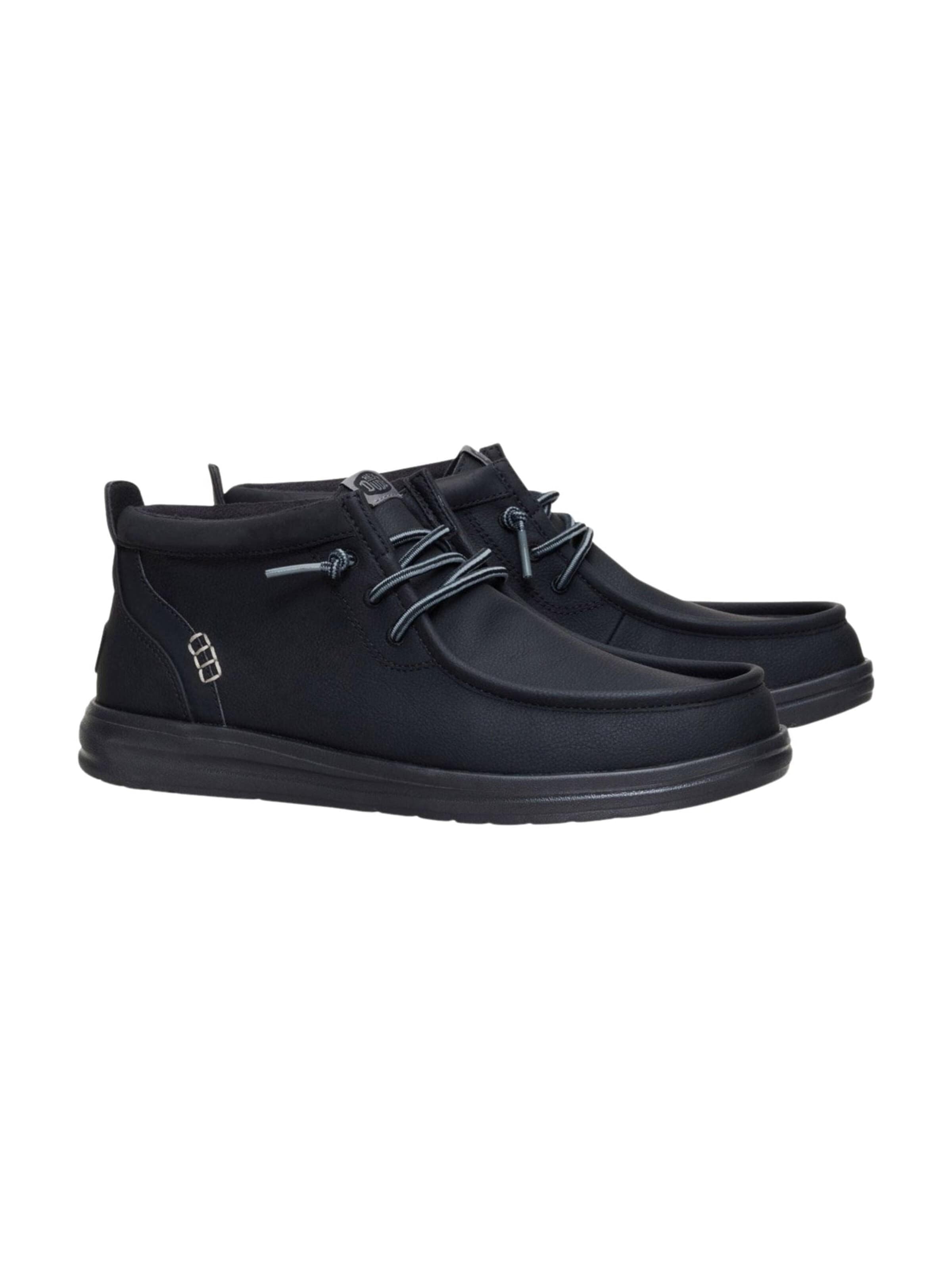 HEY DUDE Buty Chukka 'Wally Mid GripR Classic' w kolorze czarny