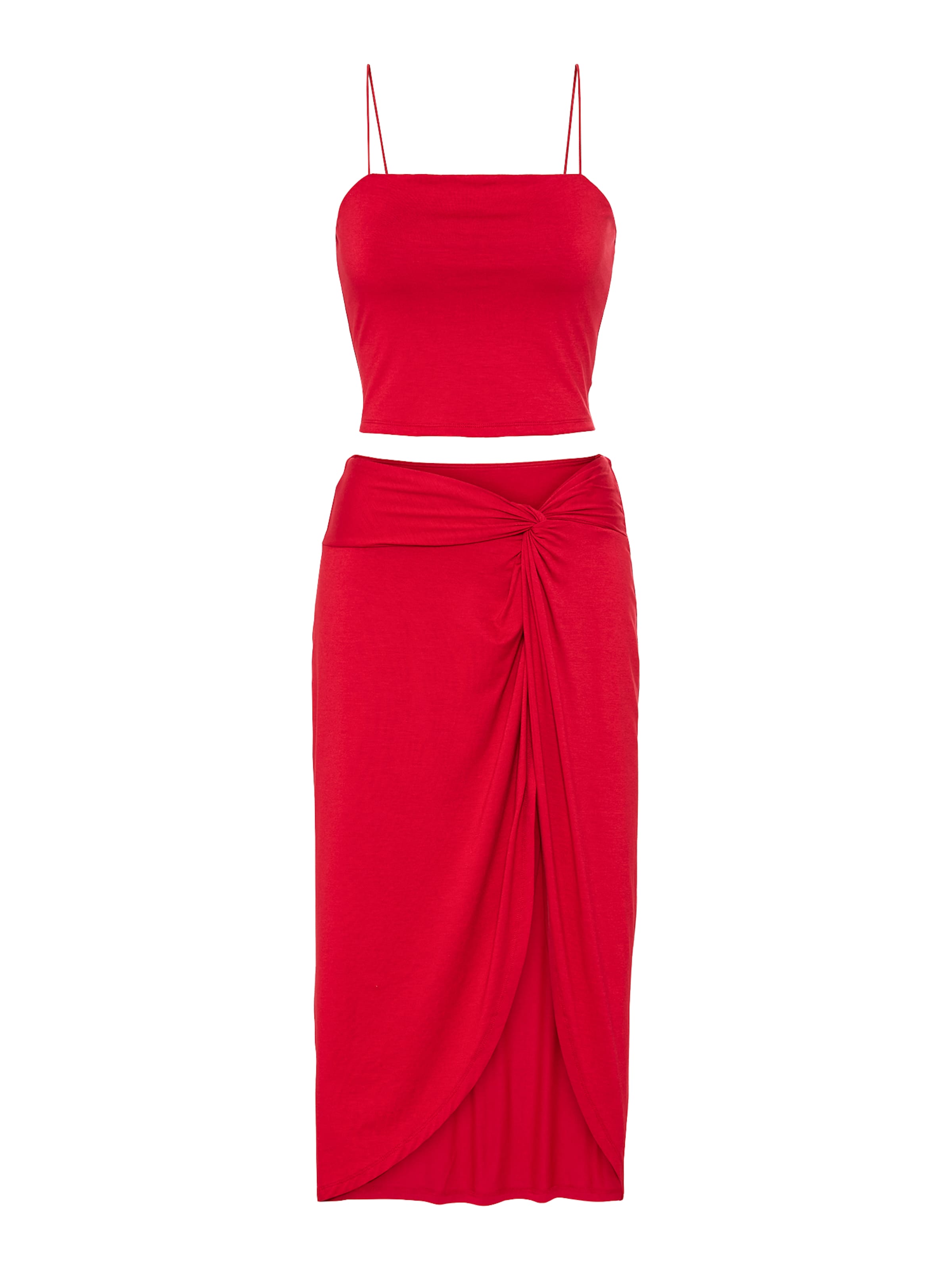 LSCN by LASCANA Костюм в Красный: спереди