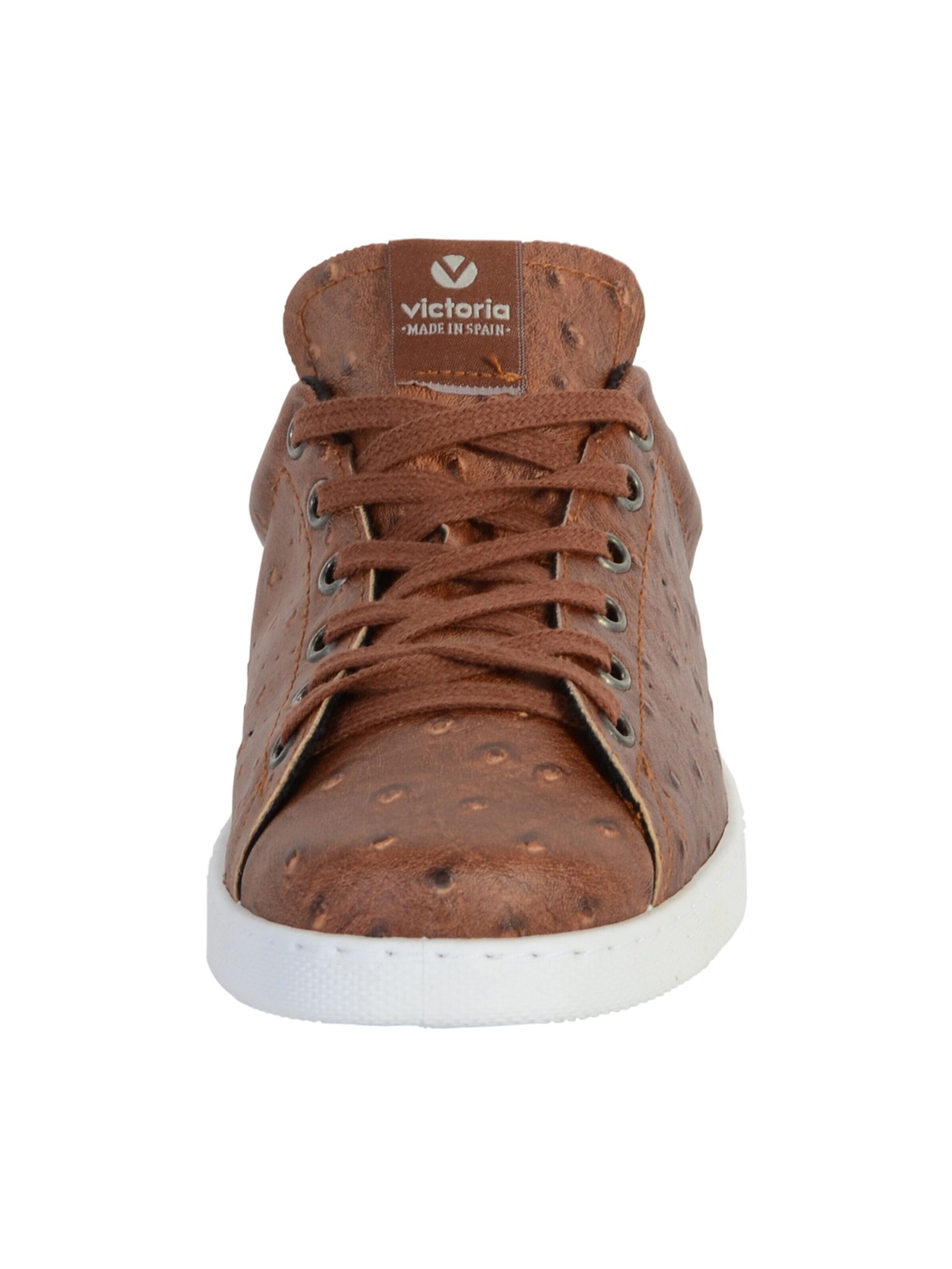 Chaussure de sport à lacets victoria en marron