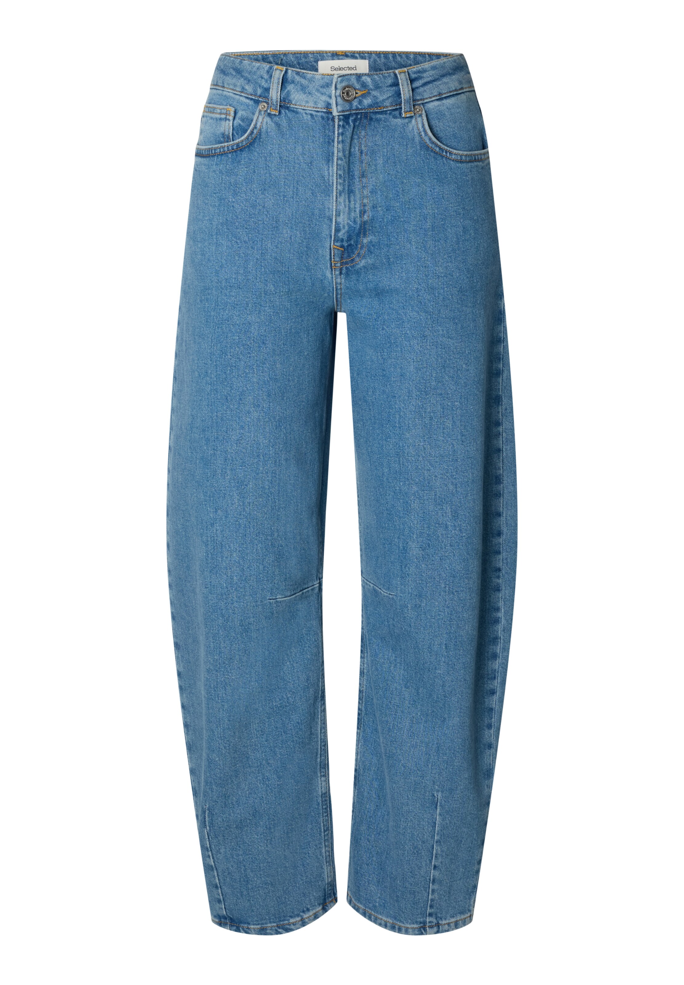 SELECTED - Ropa ancha Vaquero 'SLFAne-Kori' en azul: frente