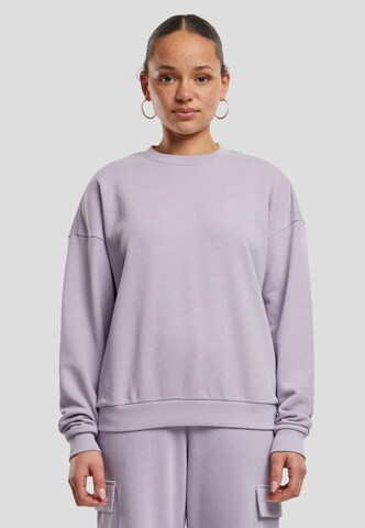 Sweat-shirt Urban Classics en violet : devant