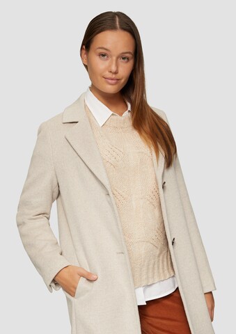 s.Oliver Between-seasons coat in Beige