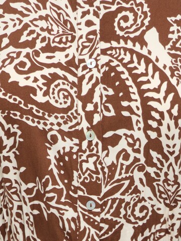 ONLY - Vestido camisero 'ONLSafa' en marrón