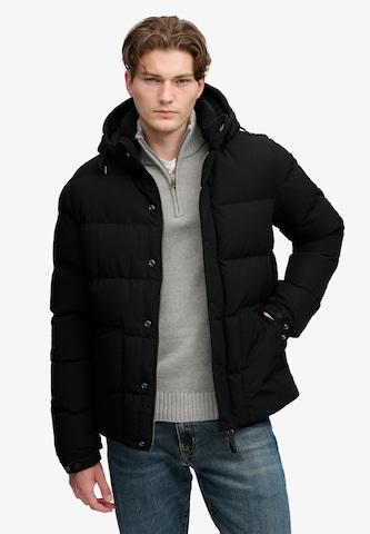 Veste d’hiver 'Everest' Superdry & Co en noir : devant