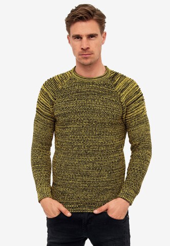 Rusty Neal Sweater in Yellow: front