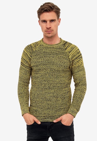 Rusty Neal Sweater in Yellow: front