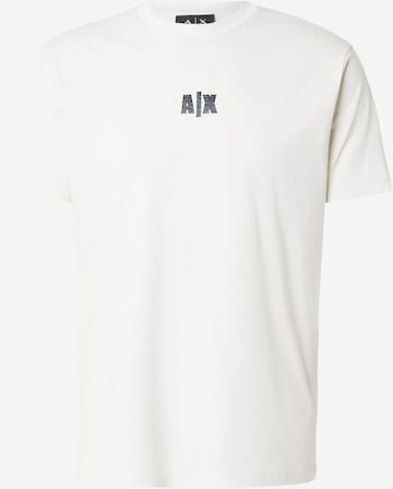 ARMANI EXCHANGE Tričko - Béžová: predná strana