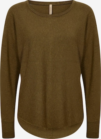 Soyaconcept Svetr 'SC-Dollie 620' – zelená: přední strana