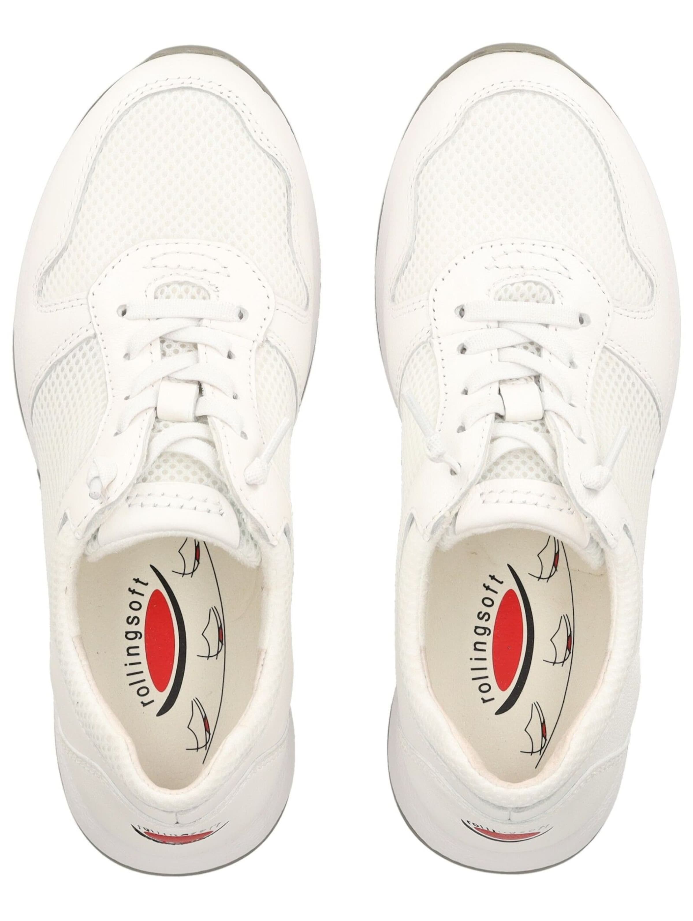 Baskets basses Rollingsoft en blanc